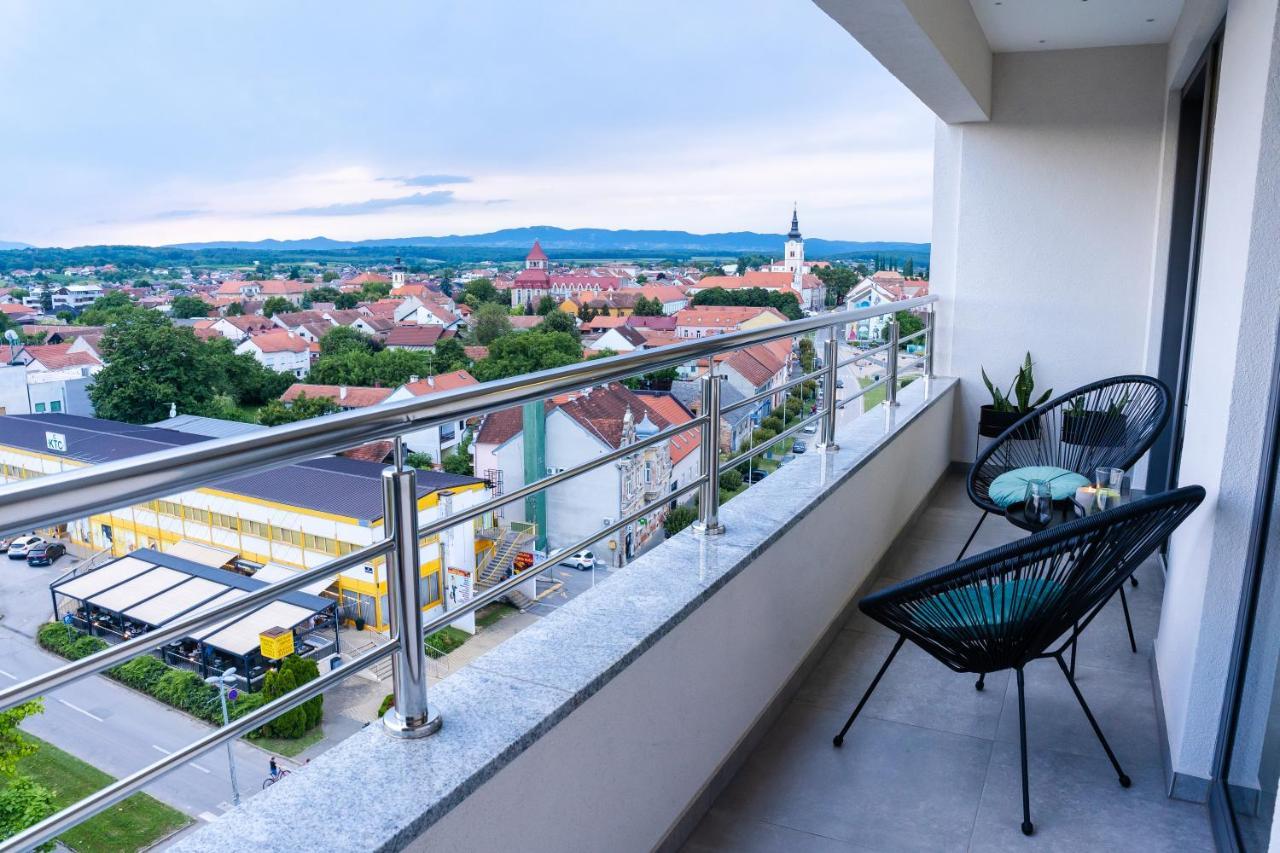 Križevci Apartman Panorama מראה חיצוני תמונה